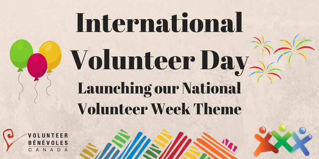 International Volunteer Day 2019 – Launching Our National Volunteer Week Theme – Volunteer Vibe ...