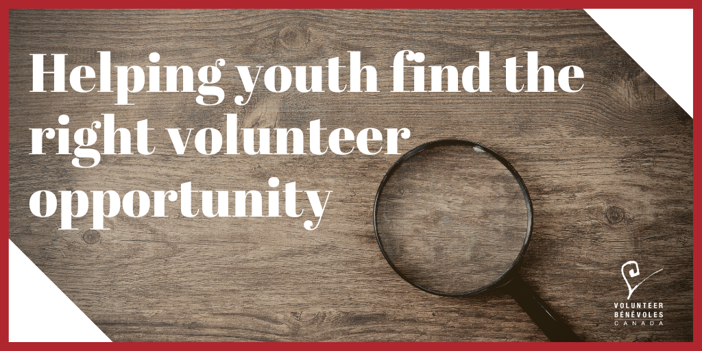 Helping Youth Find the Right Volunteer Opportunity