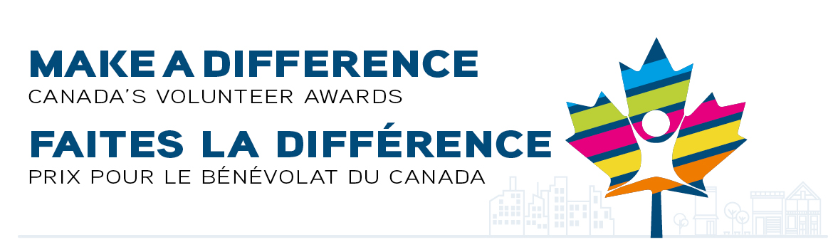 Make a diffrence Canada's Volunteer Awards